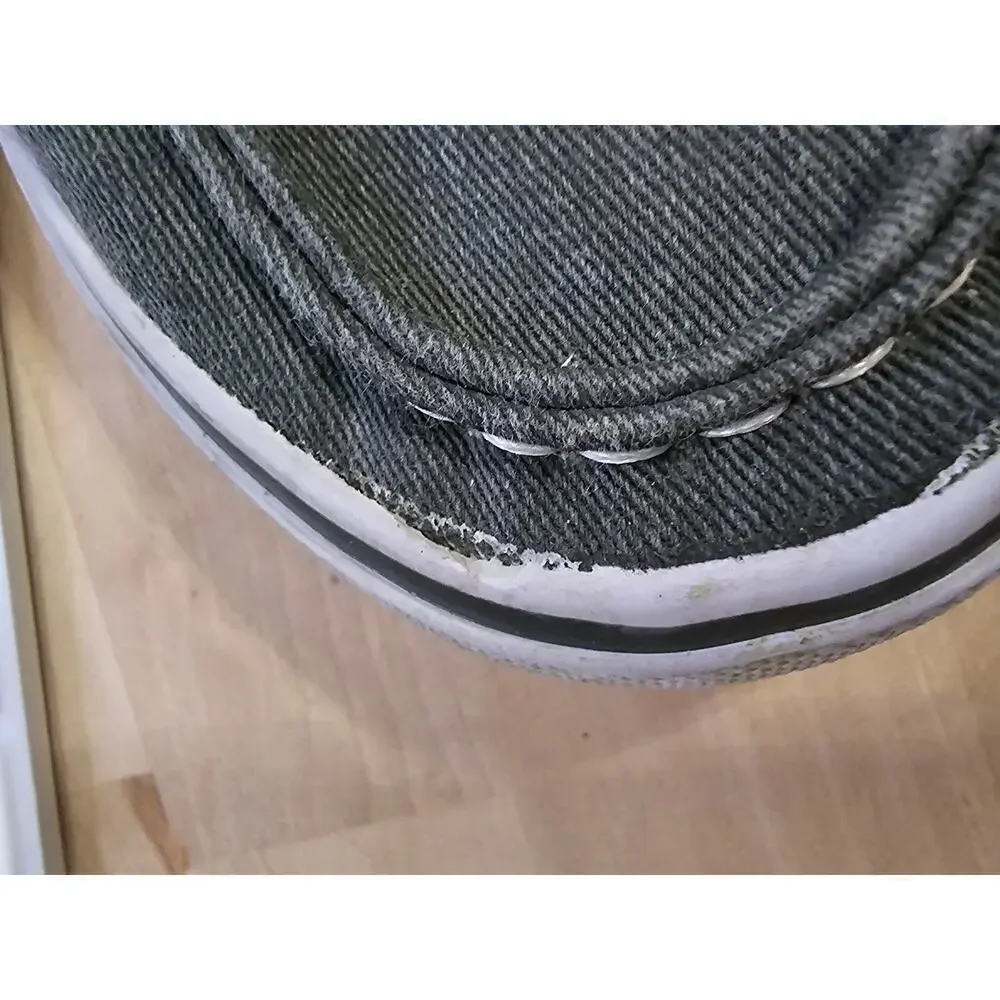 Cat and Jack Boy's Size 1 Gray Boat Shoes